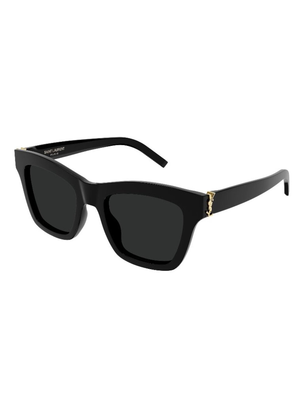 New Saint Laurent Women's Sunglasses Black Lens Acetate Frame SL M156 001 52